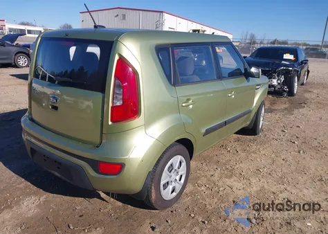 2013 Kia Soul из США, поврежденный, VIN KNDJT2A54D7629775